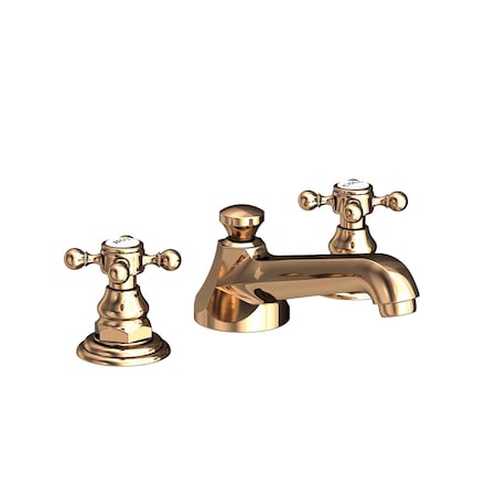 Newport Brass Widespread Lavatory Faucet in French Gold (Pvd) 920-24A